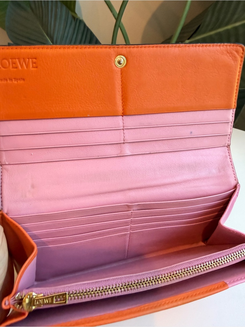 Loewe ‘Color Block Flap Wallet’ - Picture 10 of 14
